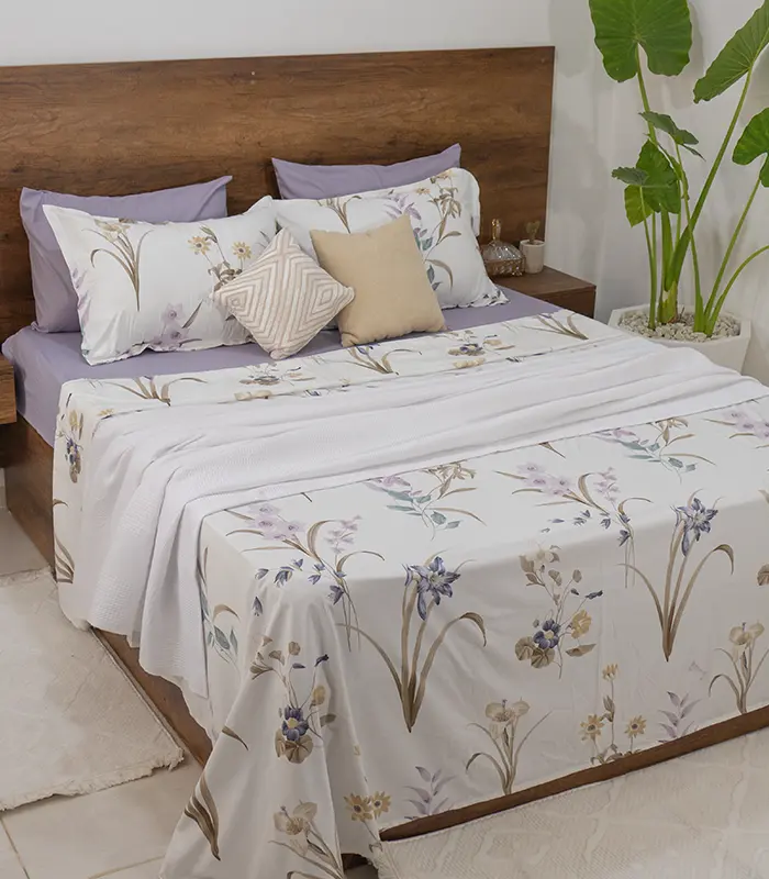 parure de draps polycoton